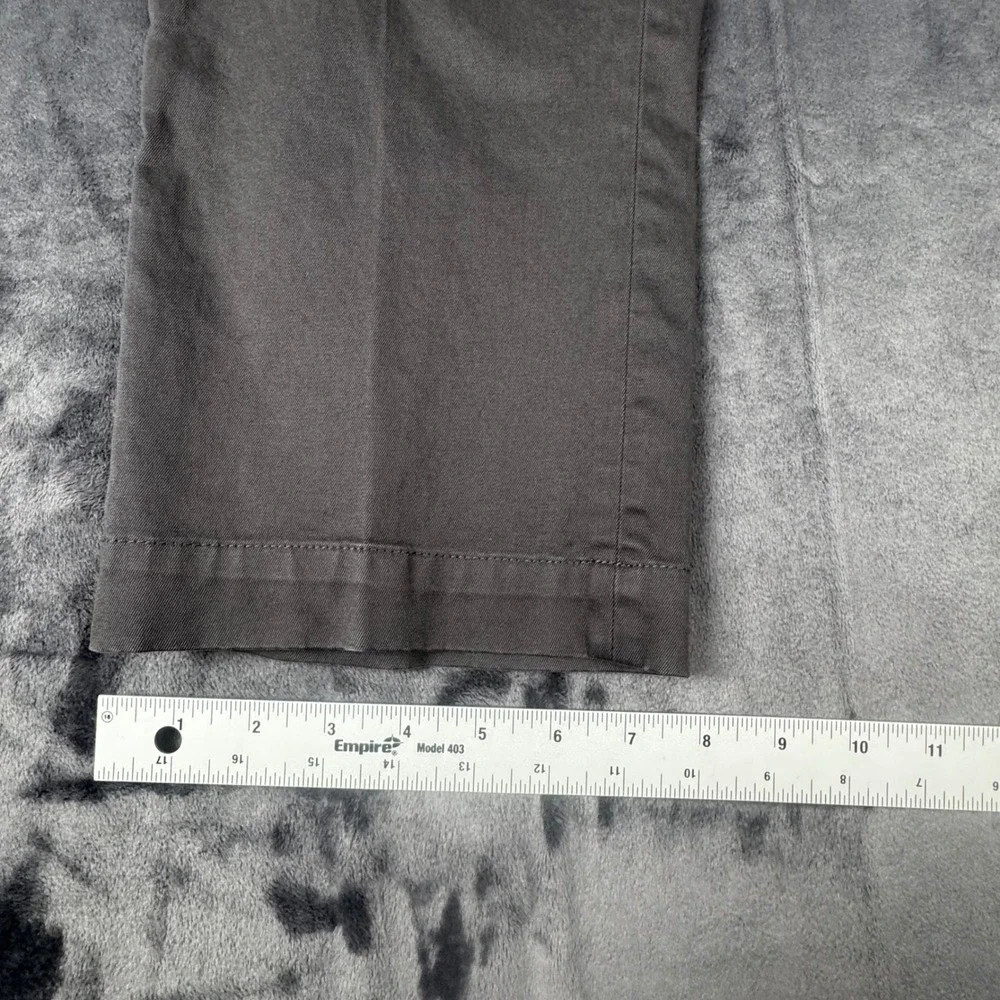 Banana Republic Aiden Chino Men 35x30 Grey Slim Fit Stretch Pants